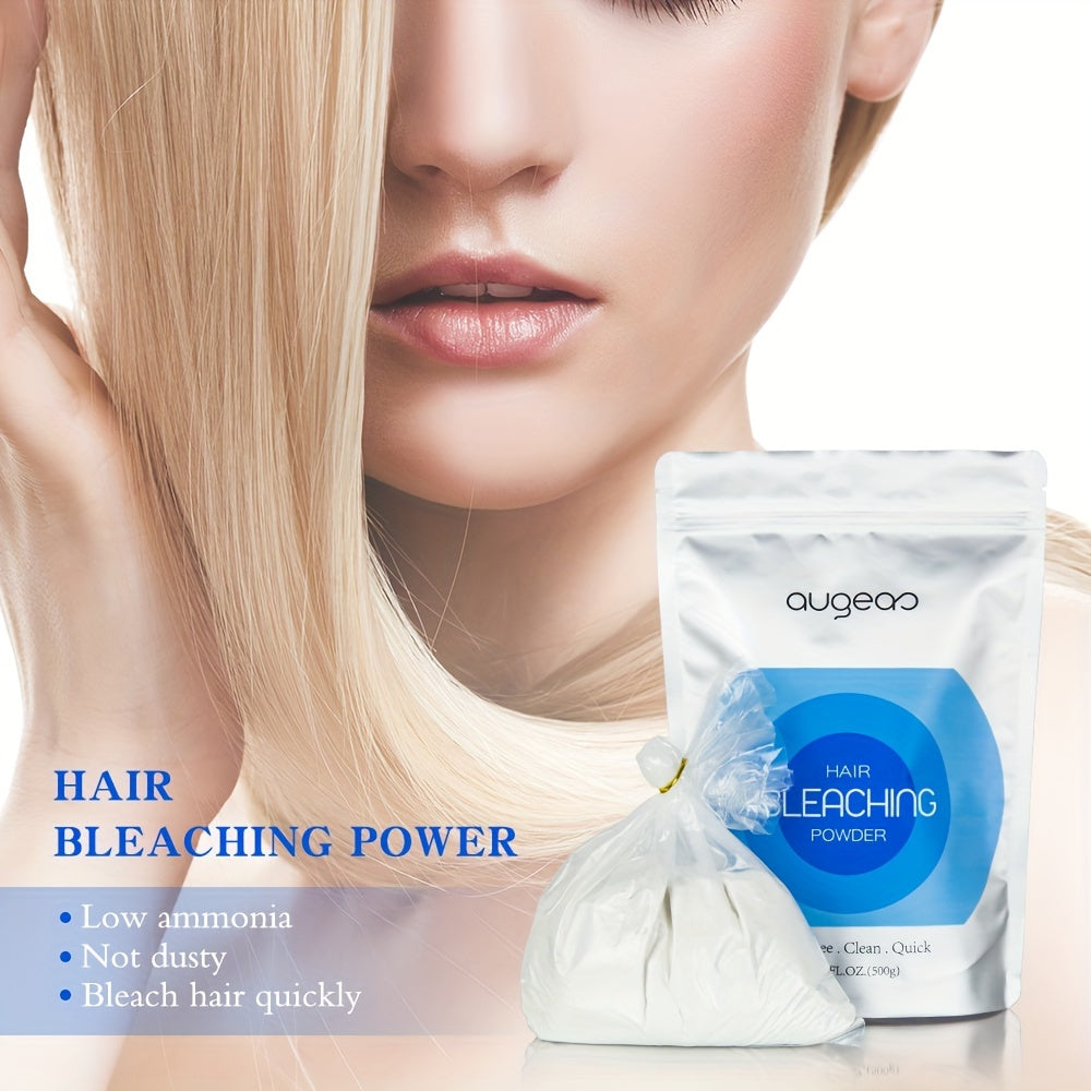 500G High-Grade Bleaching Powder, Hair Bleaching Cream, Hair Fader, One-Step, Quickly And Evenly Remove Hair Pigments, Easily Create Trendy Hair Colors, High-End Hair Products - Salon-Level Quality