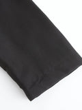 Chaqueta cortavientos informal con capucha para hombre: poliéster ligero e impermeable, con cremallera, color liso y bolsillos | Versátil para todas las estaciones