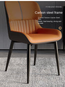 UVR Light Luxury Exquisite Dining Chair Nordic Modern Simple High-grade Cushion Thickened Comfortable Backrest Chair Household
