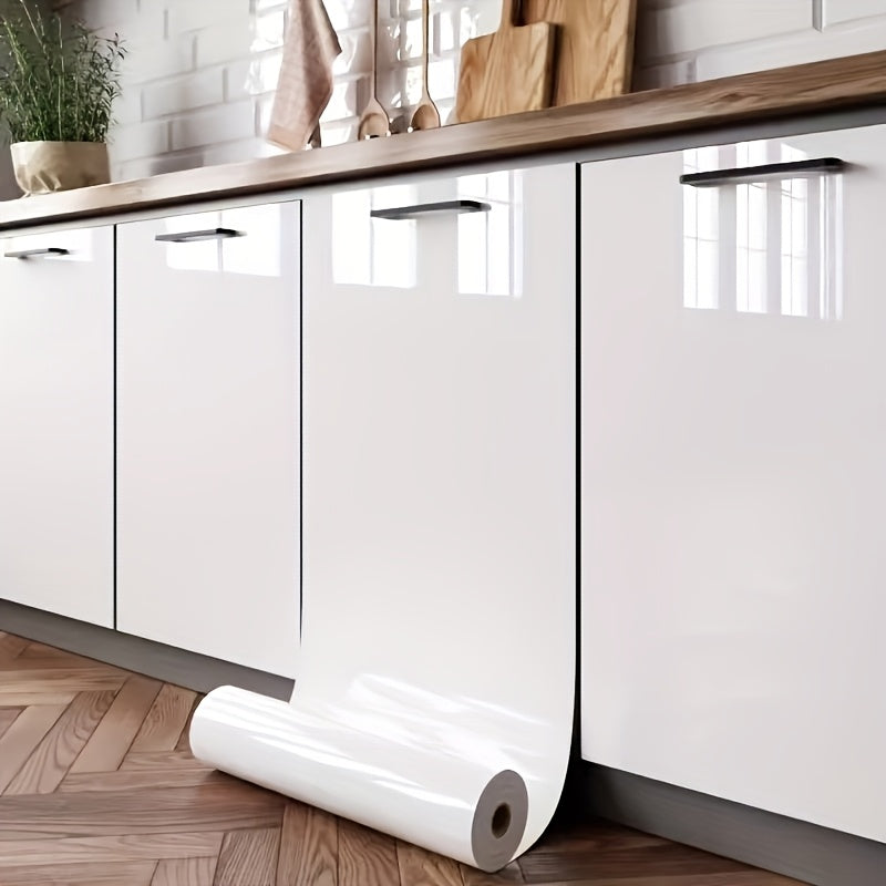 PVC Self-Adhesive Splatter Guard Roll, Fireproof & Heat-Resistant Oil-Proof Sticker, for Kitchen Stove, Countertop, Cabinet & Wall Protection, with Renewable Surface Cover Film for Holiday Cooking, Christmas, Halloween, Easte