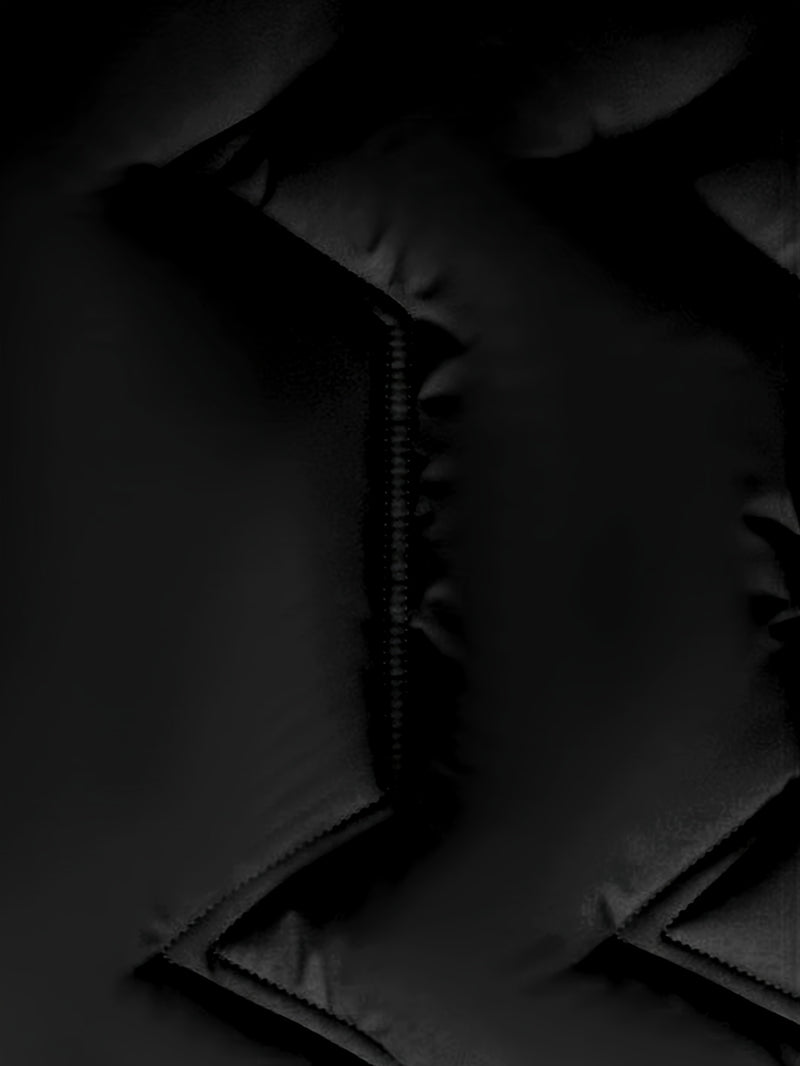 Chaqueta cálida de manga larga con capucha para niña, de color liso, con capucha de pelo sintético, cómoda y moderna, con guantes desmontables como regalo.