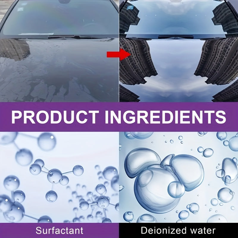 Nano Ceramic Coating Spray - Ultimate Car Paint Protection and Hydrophobic Glass Coating Repels Water