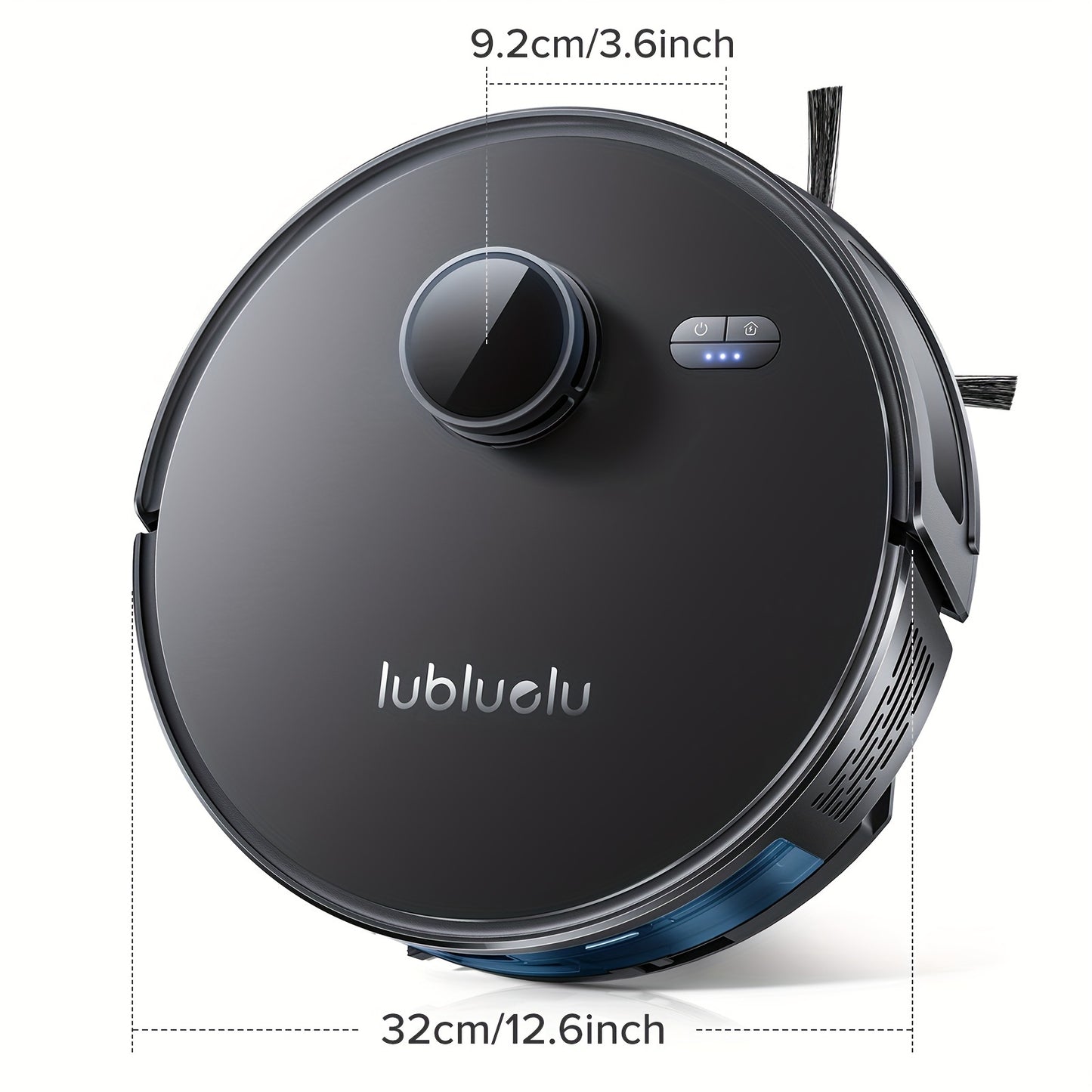 Robot Vacuum And Mop Combo 5000Pa, Lubluelu L15 Robot Vacuum, Auto-Charging, 5 Maps, 30 No-go Zones, WiFi/App, 3in 1 Robot Vacuum Cleaner for Pet Hair Carpet Hard Floor