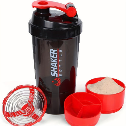Portable Protein Shaker Cup - Durable PP Material, Ideal for Gym & Outdoor Fitness Enthusiasts, Shaking Cup, Milkshake