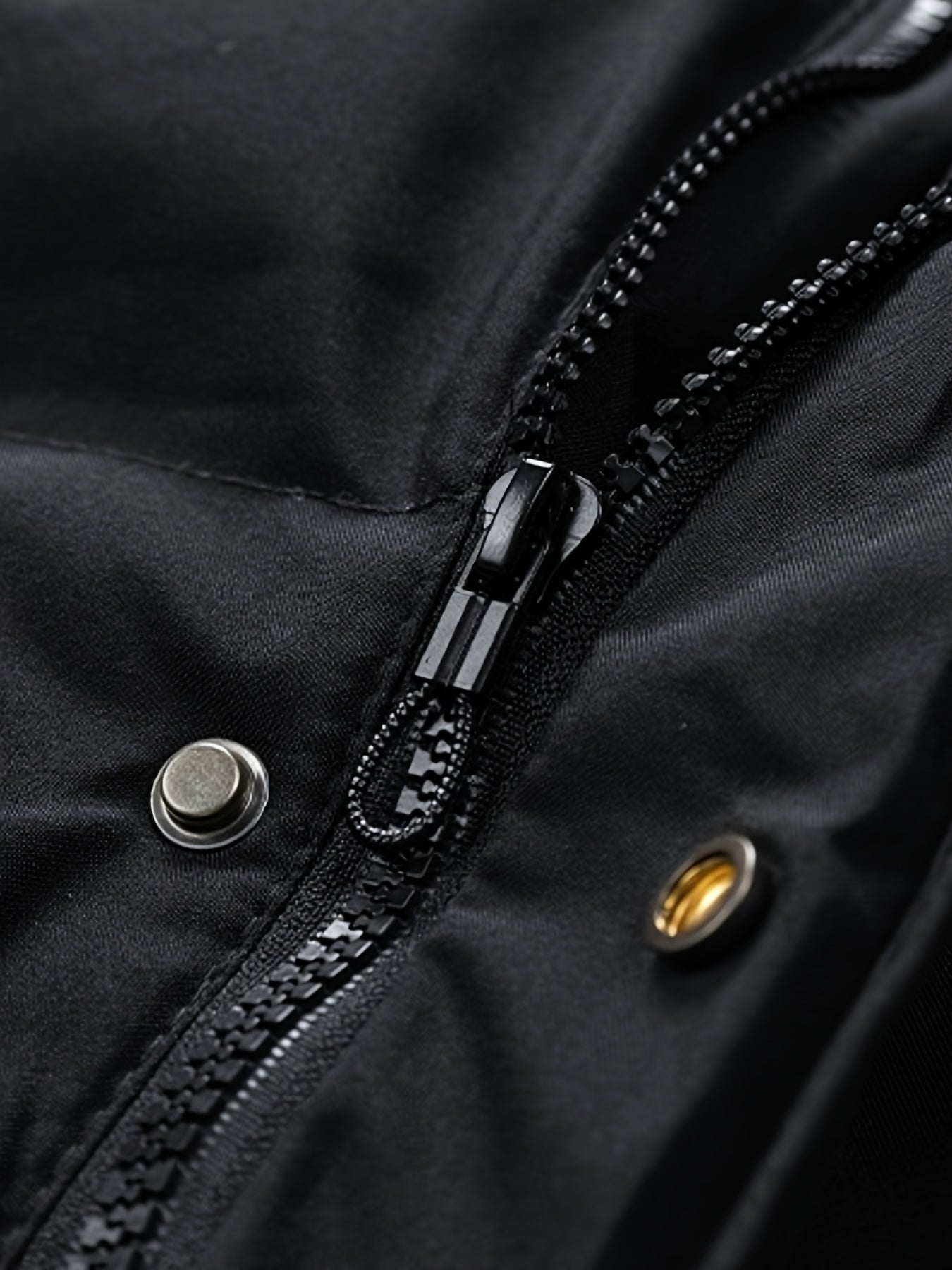 Men'S Solid Color Jacket, Comfy Warm Trendy Winter Cold-Proof Outwear As Gift