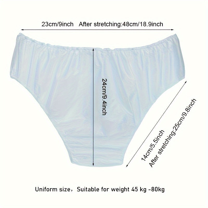 30pcs/Set Disposable Briefs, Bikini Panties, One Time Use Underwear For Travel, Spa, Waxing, Bath Sauna