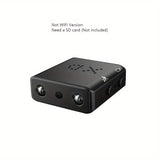1pc Mini Camera, Full HD Mini Camera, Security Protection Night Vision Cam, Motion Detection Security Camcorders, Built-in Battery Camera, Micro Camcorder, SD Card Loop Recording