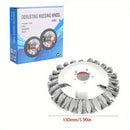 Heavy-Duty Steel Wire Trimmer Head - Ideal for Efficient Garden & Lawn Care, Metal Construction