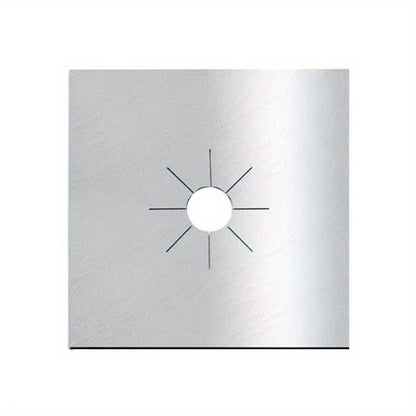 4pcs Double Thickness Non Stick Stove Burner Covers Reusable And Fast Cleaning For Gas Stoves Protects Cooking Surfaces And Prevents Scratches And Burns