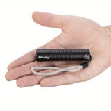 Mini linterna LED UV AloneFire: luz negra dual de 365 nm/395 nm, recargable por USB, linterna de bolsillo de alto brillo para tinta invisible, esmalte de uñas, manchas de mascotas y más.