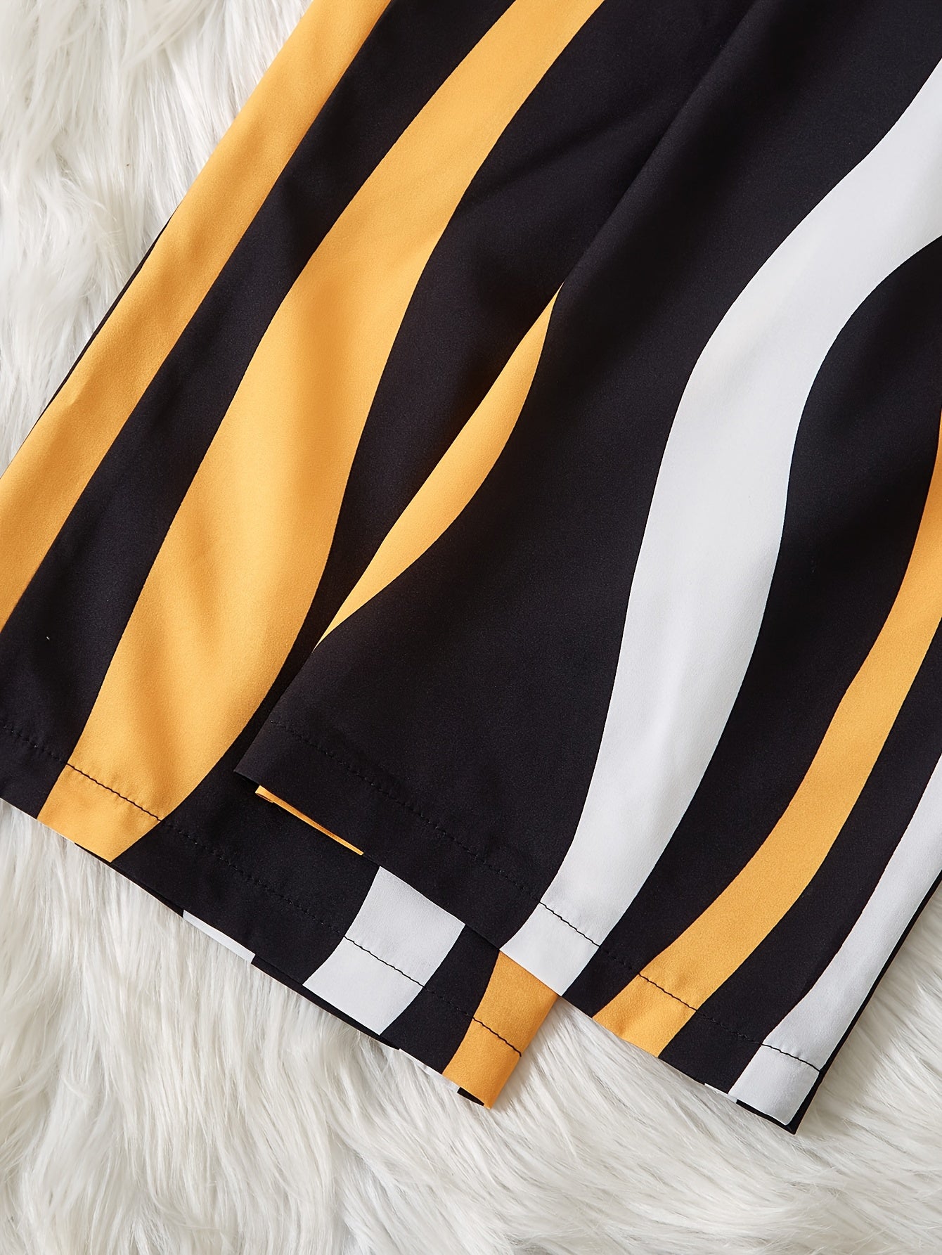 Girl's Outfit: Long Sleeve Short Blazer + Camisole + Striped Jumpsuit Set Includes Belt [Stripe Pattern Is Random], Outdoor Cloth