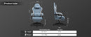 GTPLAYER Gaming Chair, Computer Office Chair with Pocket Spring Cushion, Linkage Armrests and Footrest, High Back Ergonomic Comp