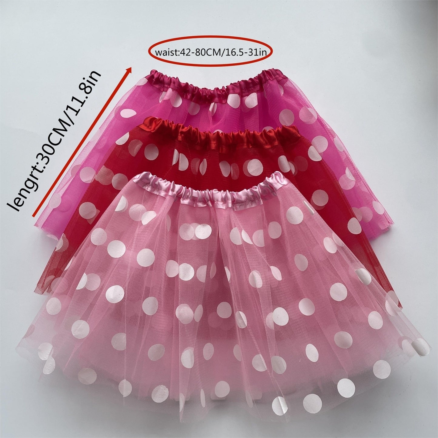 Delicate Y2K Sweet Lovely Classic Polka Dot Tutu, Women Girls Angel Fairy Skirt, Photography Dress Up, Halloween Mardi Gras Cosplay Prop, Birthday Party LARP Supply, Stage Performance Accessory