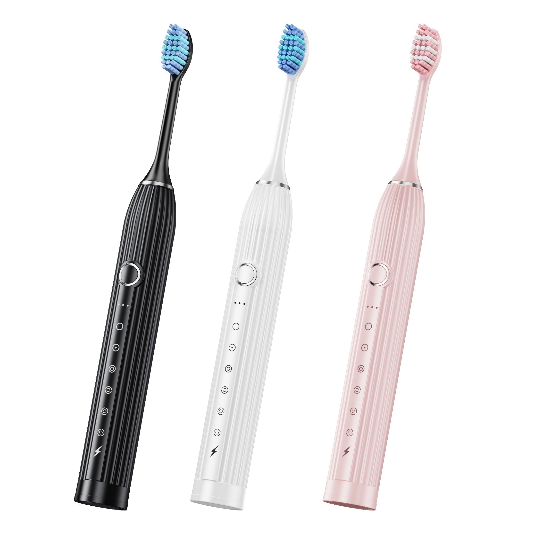 Rechargeable Electric Toothbrush For Adults, Soft Bristle Smart Toothbrush With Dupont Brush Heads, USB Fast Charging, Waterproof Design, Ideal For Family Use