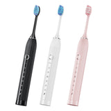 Rechargeable Electric Toothbrush For Adults, Soft Bristle Smart Toothbrush With Dupont Brush Heads, USB Fast Charging, Waterproof Design, Ideal For Family Use