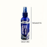Long-Lasting Anti-Fog Spray For Car Glass And Helmets, Easy Windshield And Interior Window Defogger, Clear Visibility Anti-Fogging Spray For Mirrors, Glasses, And Reflective Surfaces