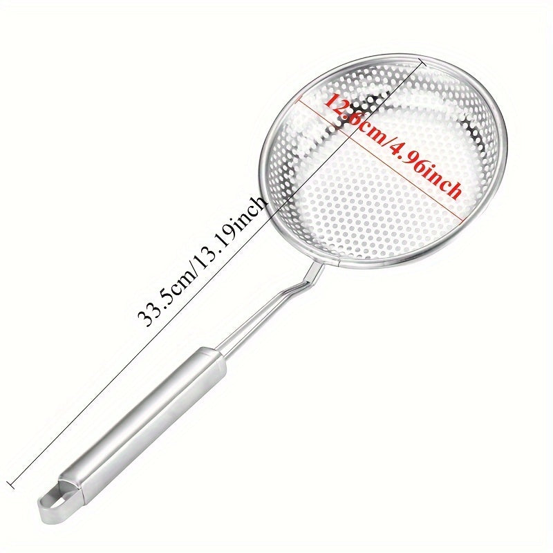 Stainless Steel Kitchen Utensil Set - Durable, Multi-Size Slotted Spoons for Draining & Cooking - Perfect for RVs