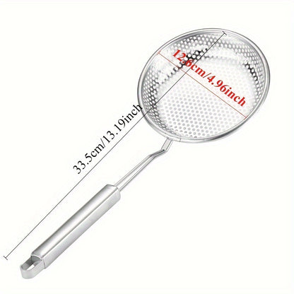 Stainless Steel Kitchen Utensil Set - Durable, Multi-Size Slotted Spoons for Draining & Cooking - Perfect for RVs