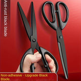 Stainless Steel Precision Scissors - Non-Stick, Sharp Edge for Office, Crafts & Paper Cutting