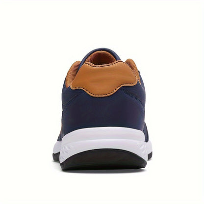 Men's Casual Walking Shoes - Ergonomic, Breathable &amp; Comfortable with Non-Slip Sole for Outdoor Activities