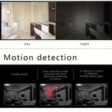 1pc Mini Camera, Full HD Mini Camera, Security Protection Night Vision Cam, Motion Detection Security Camcorders, Built-in Battery Camera, Micro Camcorder, SD Card Loop Recording