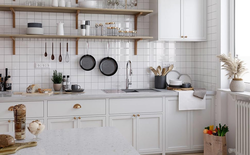 MEJE 80 x 46 Cm Drop-in 11 Gauge Stainless Steel Workstation Kitchen Sink ,Large Single Bowl,  Color Black，Grey