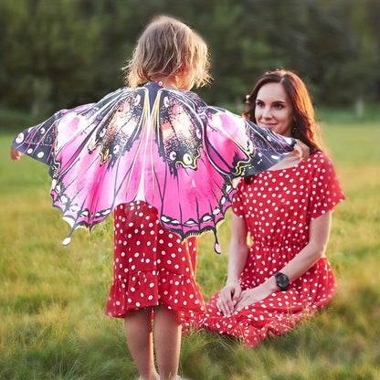 Kindergarten-Ready Butterfly Wing Elf Costume: Perfect for Halloween, Spring Outings, and Birthday Parties!