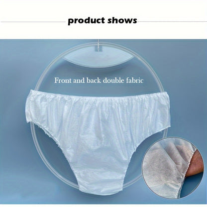 30pcs/Set Disposable Briefs, Bikini Panties, One Time Use Underwear For Travel, Spa, Waxing, Bath Sauna