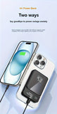 5000/10000 mAh Real Capacity, No Fake Label, Digital Display, Magnetic Suction, Fast Charging Power Bank, 15W Magnetic Suction/22.5W Fast Charging