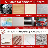 160pcs/80pcs Multifunctional Double-Sided Tape Set - Transparent, Removable, Waterproof Hanging Strips, Used for Pasting Christmas Gifts, Festivals, Parties, Hanging Decorations, Couplets, Photos, and Clocks.