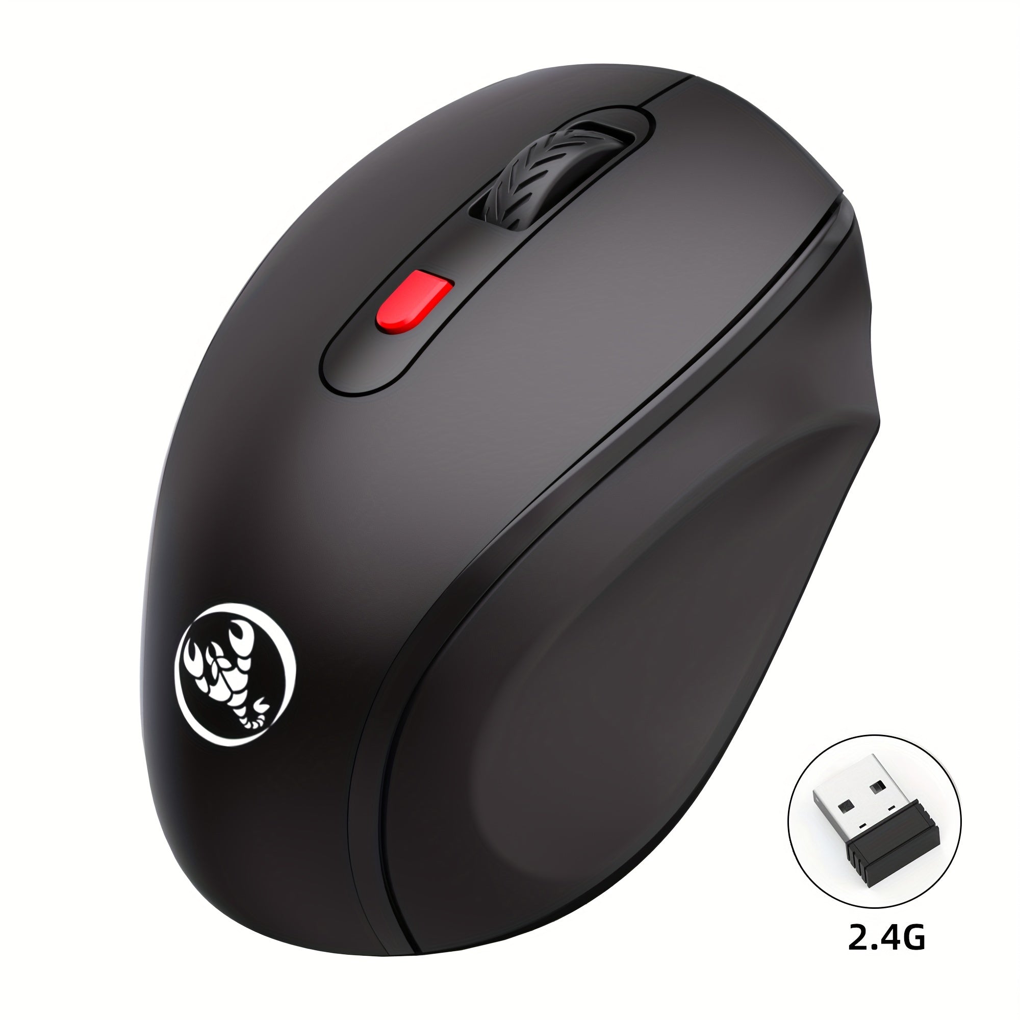HXSJ - T67 Office Wireless Mouse, 2.4 G Wireless Connection For Birthday/friend Gift