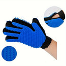 1 Pair Pet Grooming Gloves - Gentle De-shedding Brush, for Dogs and Cats - Massage Stimulating Brush - Easy to Use and Clean - Rubber Material