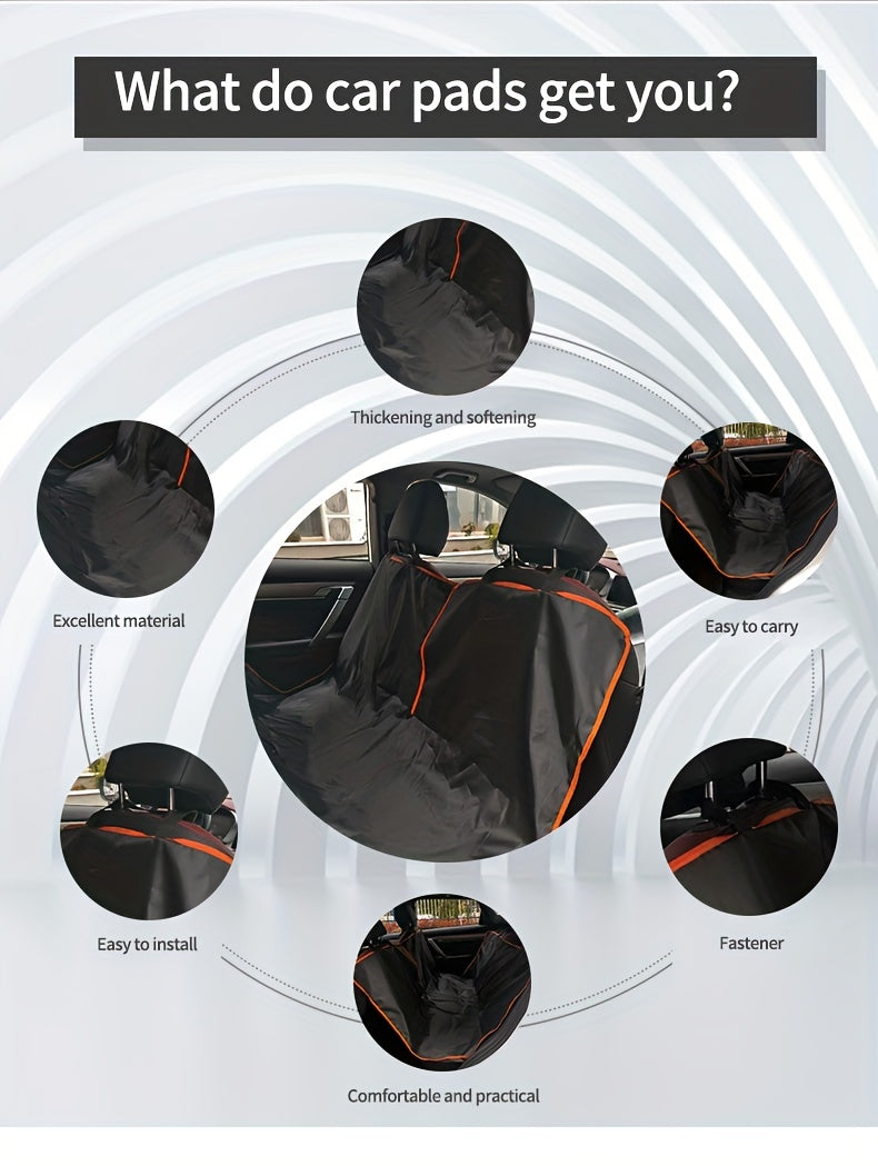 New Car Pet Mat Anti-fouling Foldable Car Pet Mat Rear Car Seat Cushion