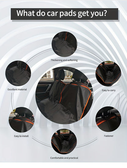 New Car Pet Mat Anti-fouling Foldable Car Pet Mat Rear Car Seat Cushion