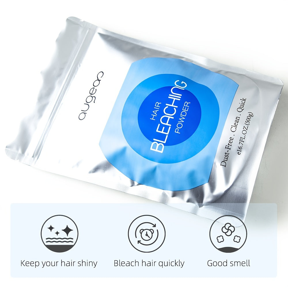 500G High-Grade Bleaching Powder, Hair Bleaching Cream, Hair Fader, One-Step, Quickly And Evenly Remove Hair Pigments, Easily Create Trendy Hair Colors, High-End Hair Products - Salon-Level Quality