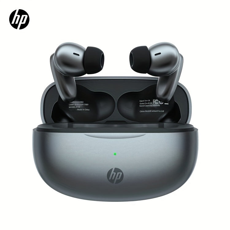 HP True Wireless Headphones ENC Noise Canceling Earbuds - Comfortable For IPhone/ Android, Built-in Microphone Sweat Resistant Earphones, Wireless Headphones