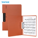 1/4/6pcs TIANSE Clipboard Folder, A4 Size File Folder Clipboards Single Clip, 100 Sheet Capacity, Waterproof Material, Portable File Storage for Nurses, Office, School, Home, Meeting