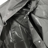 Impermeable Explorer: duradero, resistente al viento, de secado rápido, transpirable y ligero, con capucha para máxima protección al aire libre. Perfecto para senderismo, pesca, montañismo y acampada en negro.