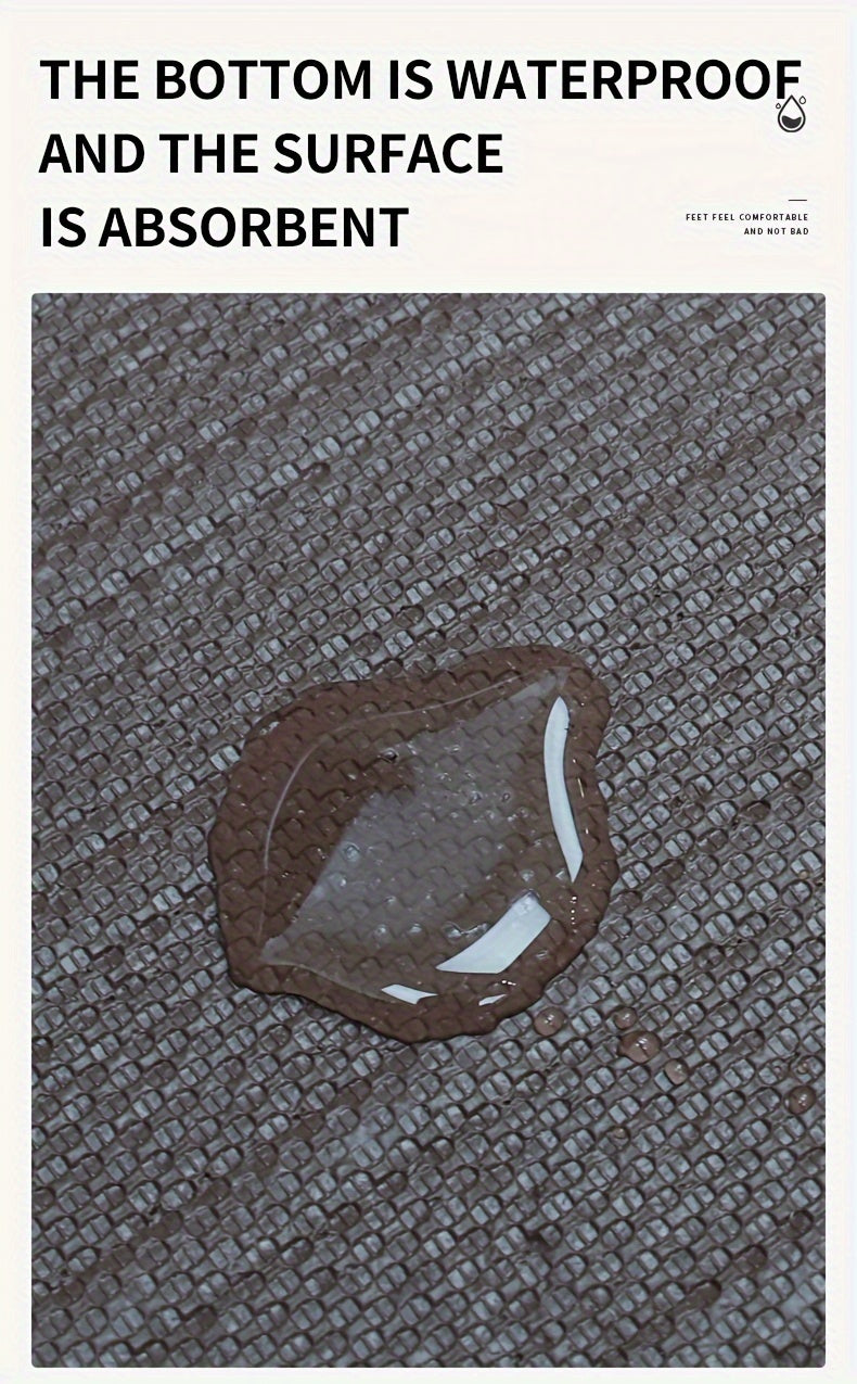 1 alfombra de cocina, antideslizante, resistente al aceite, impermeable, fácil de mantener, ideal para cocina, baño, entrada, balcón, decoración del hogar, regalo.