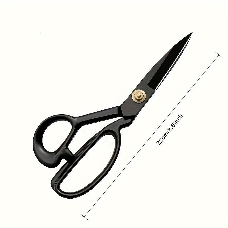 Fabric Tailoring Scissors Professional 20.32 cm Heavy Duty Leather Garment Sewing Scissors Industrial Strength High Carbon Steel Tailoring Scissors Sharp For Home, Office, Tailor, Garment Designer