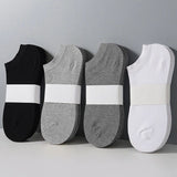5/10/12 Pairs Comfy Ankle Socks, Solid Color Ankle Sock Pack, Women's Stockings & Hosiery