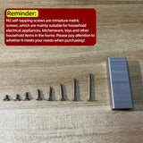 800pcs M2 Phillips Pan Head Self-Tapping Screws Nickel-Plated Carbon Steel 4mm 5mm 6mm 8mm 10mm 12mm 16mm 20mm Wood Screw Assortment Kit Lock Nuts Screw Fastener Sets (Flat Head)