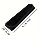 2pcs Soft Plush Car Seat Belt Shoulder Pads - Fit, Comfortable Safety Belt Covers for All Seasons