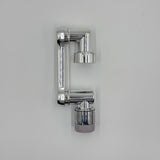 1pc Premium 1440° Copper Alloy Universal Swivel Faucet Spray Head - Adjustable, Water-Saving, And Easy to Install - Suitable for Extension Faucet, Aerator Spout, Kitchen Faucet, Wash Basin Robot Arm Faucet Extender, And Sink
