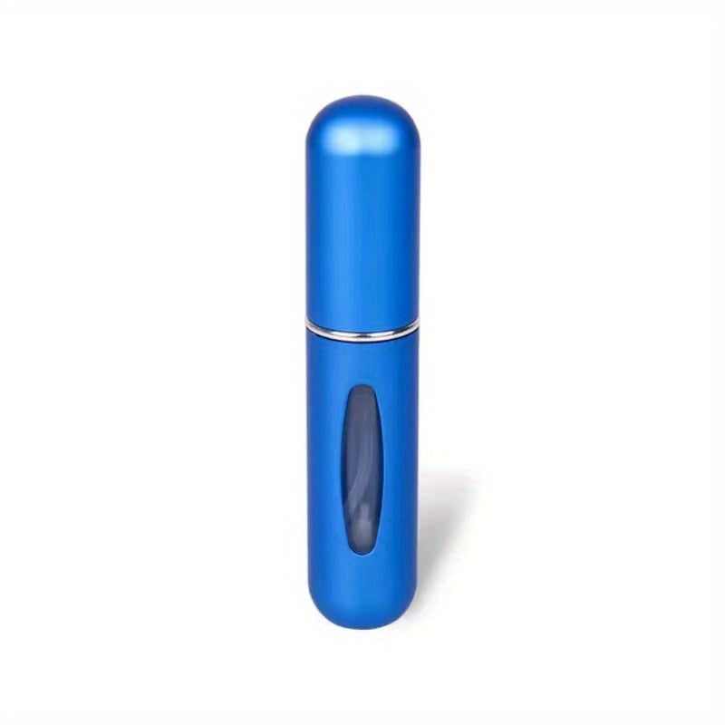 Botella de perfume compacta y recargable con atomizador: perfecta para viajar.