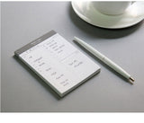 Mini daily checklist planner. Desk time schedule. Office/school notebook/planner. Stationery weekly planner.