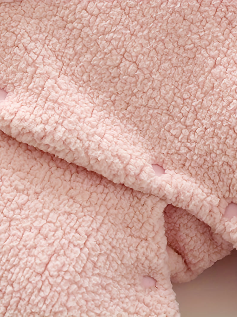 Abrigos de invierno unisex para bebé, mono con capucha y pies con forma de oso, mono de nieve para recién nacido, mono de forro polar, apto para interior y exterior.