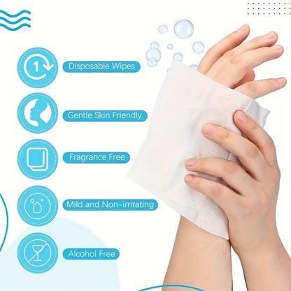 100pcs Individually Wrapped Wet Wipes, Individual Hand Towels, Travel Wipes, Quick Cleansing Of Hands, Bulk Wet Wipes, Suitable for Restaurants, Weddings, Barbecues