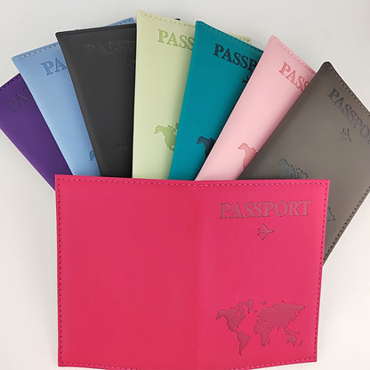 Luxury Marble Style Artificial Leather Passport Cover with Custom Name, Lightweight Foldable Travel Accessory, Vacation Style Passport Holder with Polyester Lining, Dry Clean Only - Unisex
