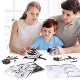 Kit de robot solar STEM 6 en 1, juguetes, regalos para niños de 8, 9, 10, 11, 12 y 13 años, juego de experimentos científicos de construcción educativa para cumpleaños, Halloween, Navidad y Acción de Gracias.